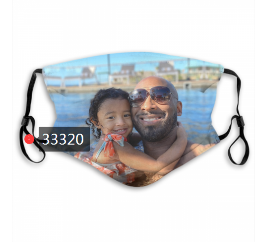2021 NBA Los Angeles Lakers #24 kobe bryant 33320 Dust mask with filter